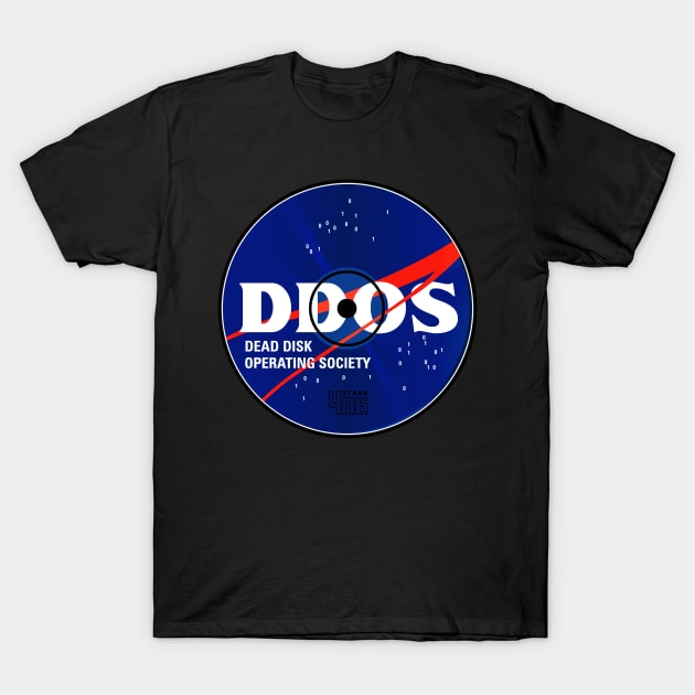 DDOS Space T-Shirt by stark4n6